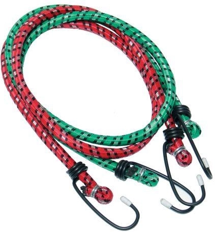 Curele elastice de prindere cu cârlige 1,0 m x 10 mm (2 buc)