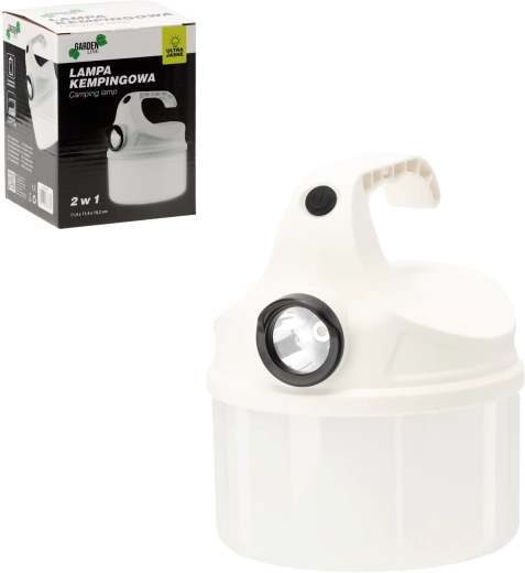 Lampă LED de camping 2 în 1 11,4 × 11,4 × 15,2 cm