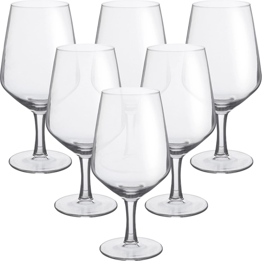 Rubin set de 6 pahare tip potir pentru bere 500 ml