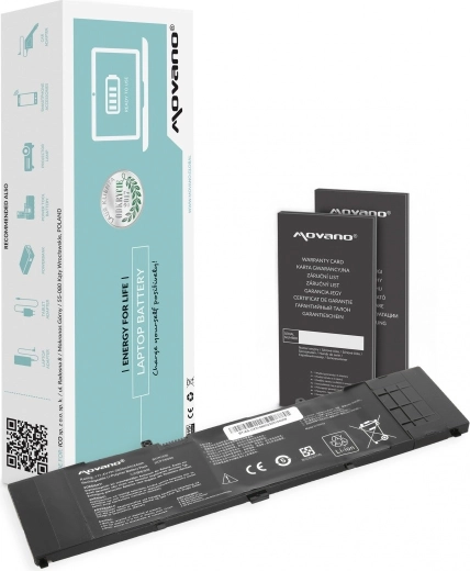 Baterie Movano B31N1535 pentru Asus Zenbook UX310UA și UX410UA 3900 mAh 44 Wh