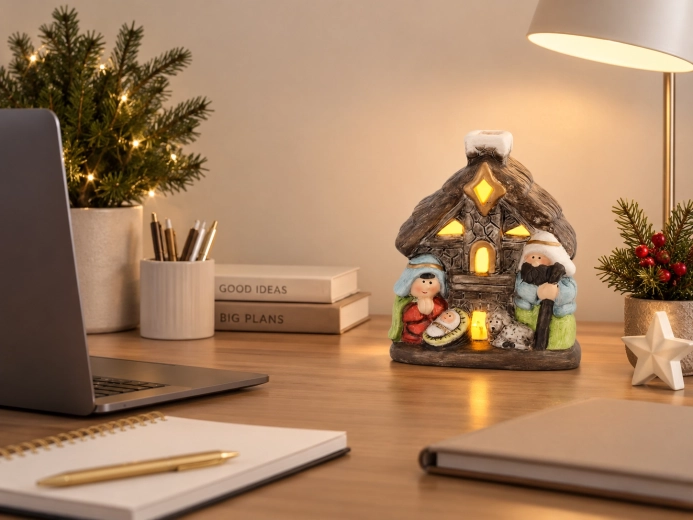 Iluminare LED pentru o atmosferă de Crăciun confortabilă
