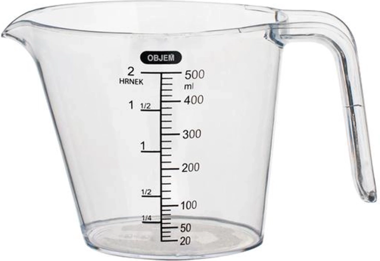 Ceașcă gradată din plastic 500 ml