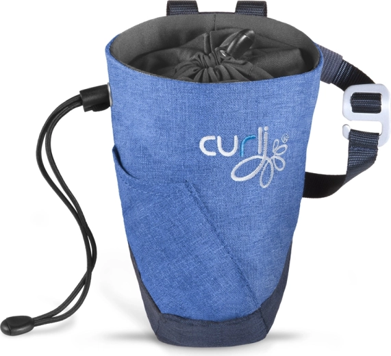 Curli borsetă pentru recompense V2 albastră