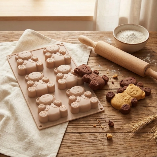 Demontare ușoară datorită siliconului flexibil