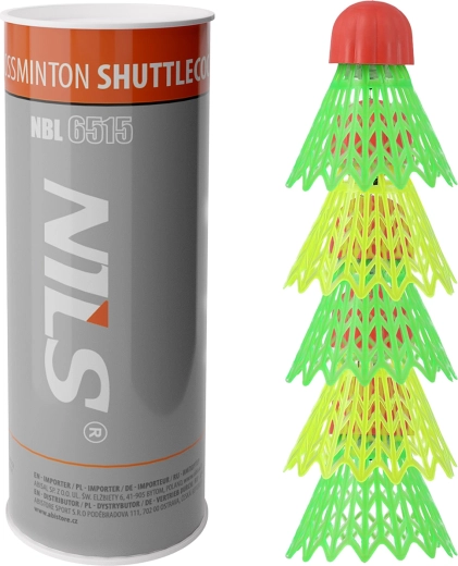Mingii de crossminton NILS NBL6515, 5 buc.