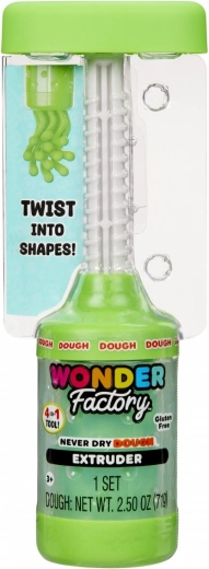 Pastă de modelat Wonder Factory - aluat care nu se usucă, verde