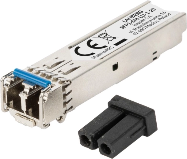 Modul optic SFP Gigabit Ethernet 1,25 Gb/s 1310 nm LC/UPC singlemode până la 20 km