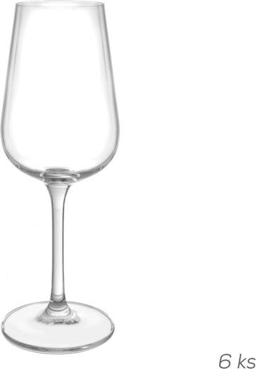 Pahare Strix pentru vin 360 ml, set 6 buc.