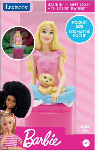 Lampă 3D de buzunar Lexibook Barbie