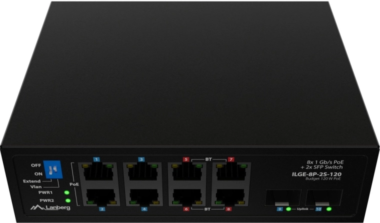PoE++ până la 90 W pe port pentru dispozitive exigente