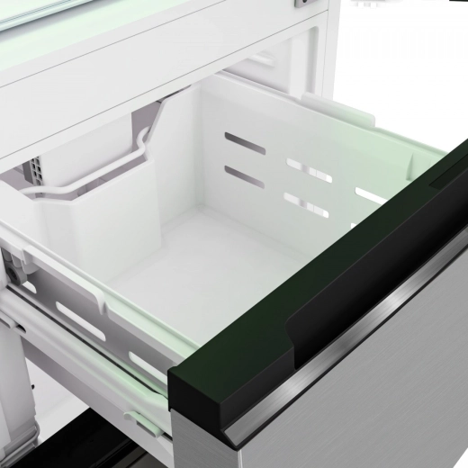 Două sertare spațioase pentru congelare