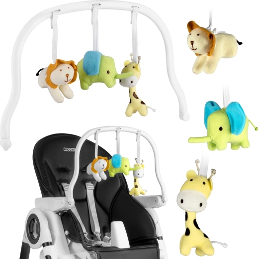 Arcadă cu jucării pentru scaunul de hrănire Belo/Lindo/Tugo Ricokids - 1 bucată