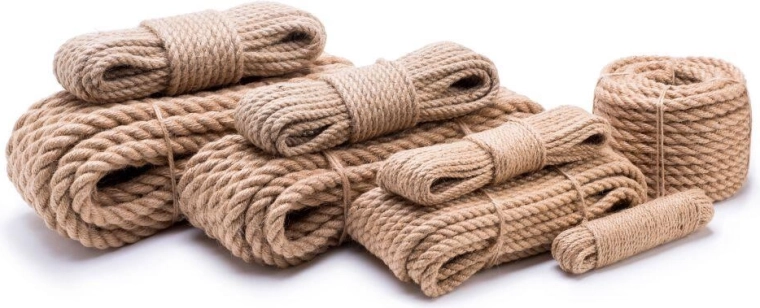Frânghie din iută 10 mm, 20 m