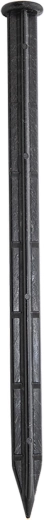 Țapă de ancorare EKOGRID 25 cm, negru (10 buc.)