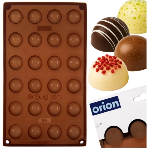 Până la 24 de praline perfect rotunde dintr‑o dată