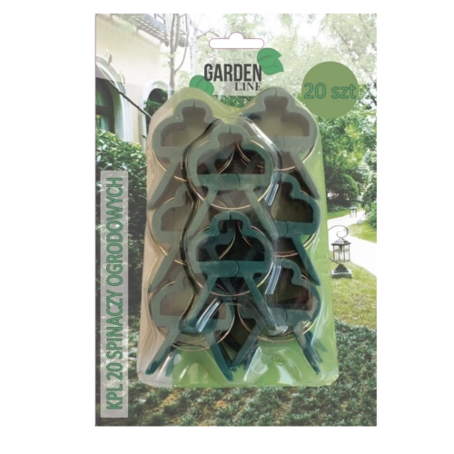 Set de 20 cleme de grădină pentru plante