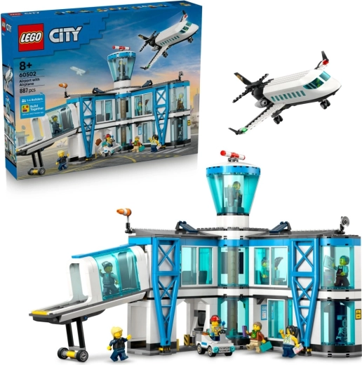 LEGO City aeroport cu avion