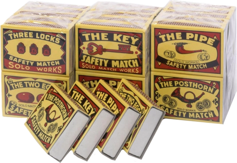 Chibrituri de siguranță mici SOLO, 10 buc