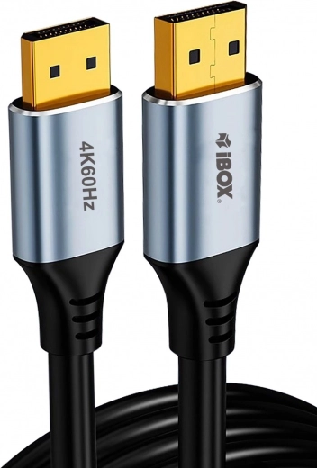 Cablu DisplayPort 4K 60 Hz cu conectori aurii 2 m