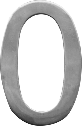 Cifră pentru casă STAR 0, 75 mm, inox