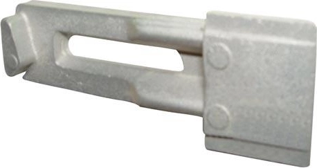 Toc drept pentru ușă P 30015, metal, 3 buc.