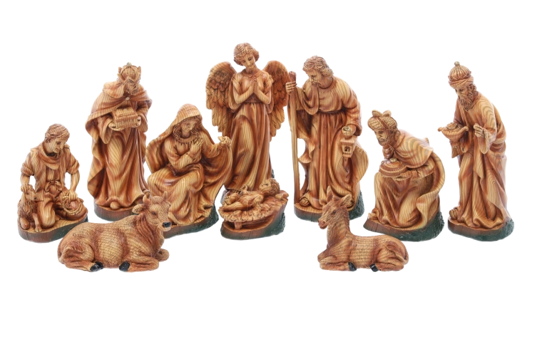 Aspect de lemn sculptat manual