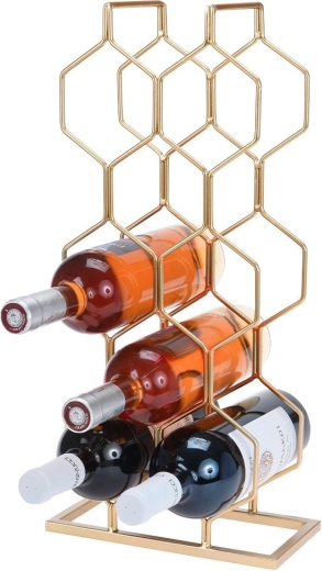 Depozitare orizontală sigură pentru până la 8 sticle