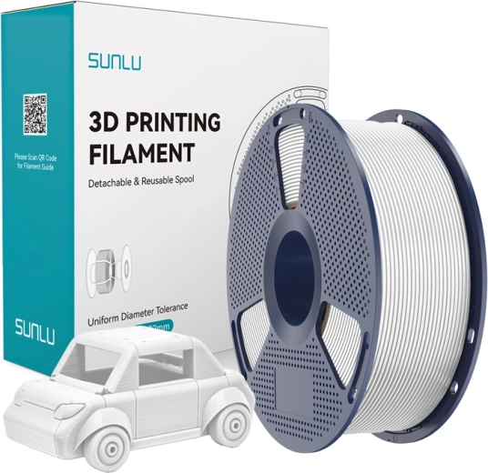 Filament PETG Sunlu – Alb
