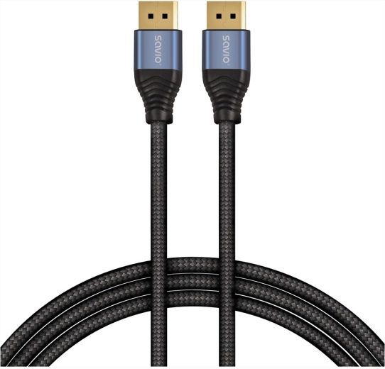 Cablu DisplayPort 2.1 Savio 8K 1 m