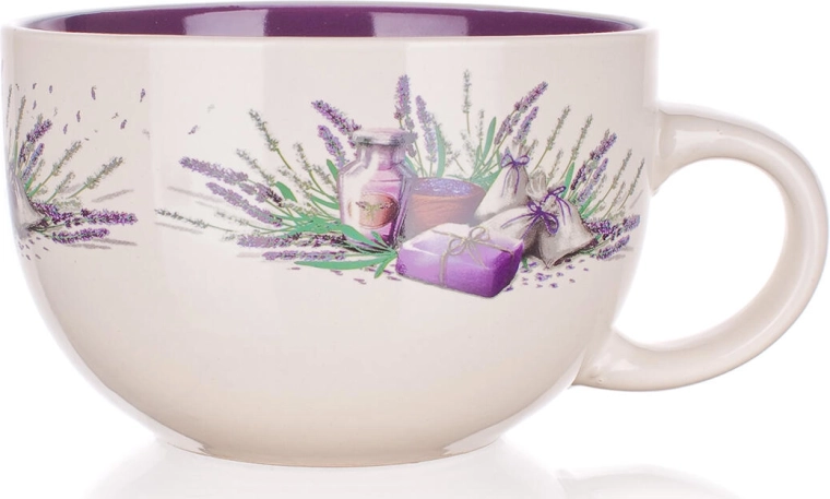 Cană jumbo ceramică Lavender 660 ml
