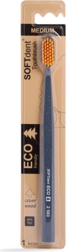 Softdent eco friendly periuță de dinți medium