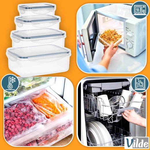 Potrivite pentru microunde, congelator și mașina de spălat vase