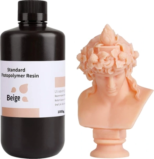 Rășină fotopolimerică ELEGOO Standard Resin 1.0, bej