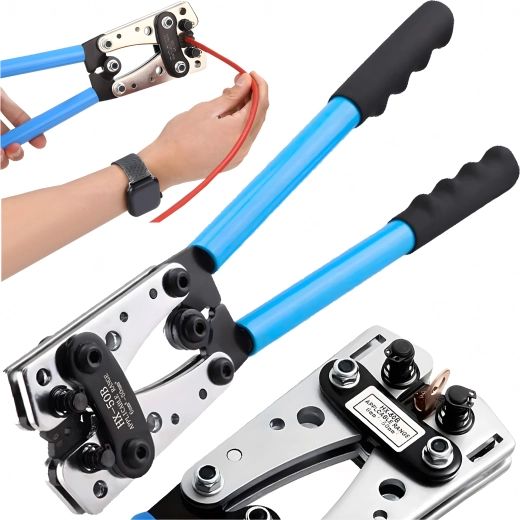 Construcție robustă din oțel și mânere antiderapante