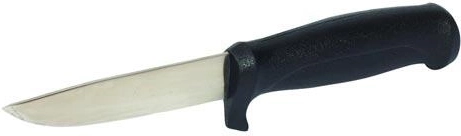 Cuțit tehnic cu lamă întărită, cu toc din piele