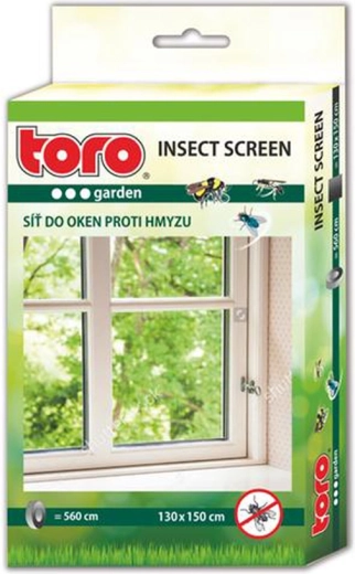 Plasă de fereastră împotriva insectelor 130 × 150 cm, neagră