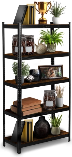 Construcție din oțel durabil, culoare neagră