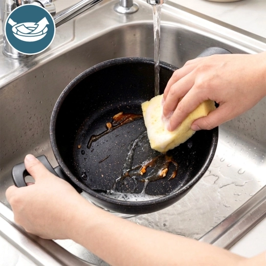 Curățare ușoară în mașina de spălat vase