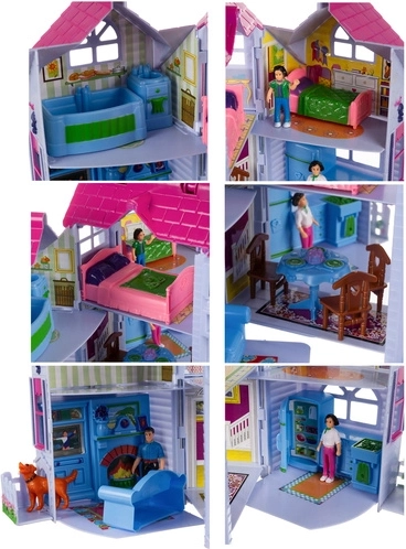 Șase camere detaliate și accesorii bogate