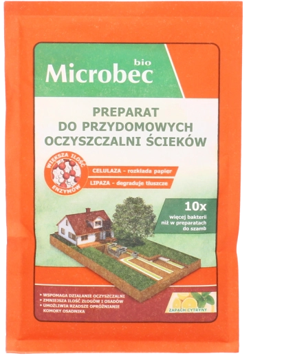 Microbec bio activator pentru stații de epurare a apelor uzate domestice 35 g