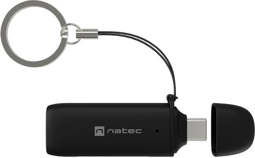 Cititor de carduri NATEC Scarab C USB‑C SD/microSD (USB 3.2 Gen 1)