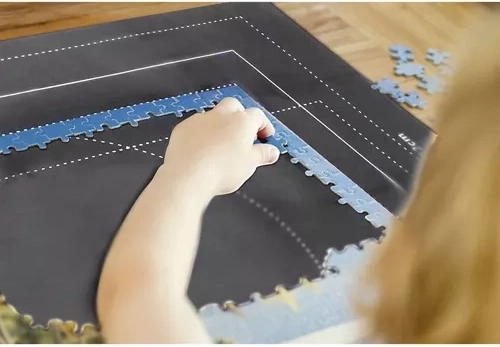 Covoraș cu model imprimat pentru 6 dimensiuni de puzzle