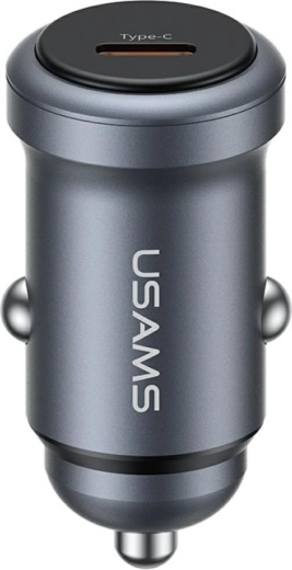 Încărcător auto din aluminiu USAMS USB-C PD 30 W