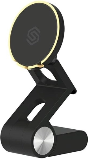 Suport și stand magnetic 3‑în‑1 pentru iMac și MacBook cu MagSafe – negru