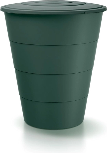 Butoi pentru apă de ploaie Smooth 210 l – verde pădure
