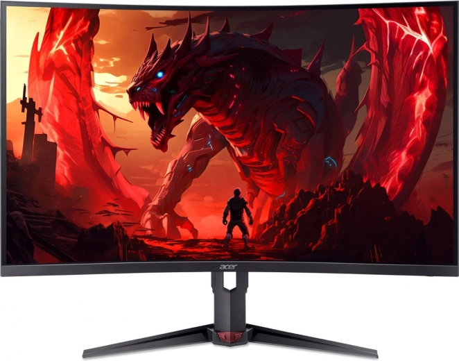 Monitor de gaming curbat Acer 27" VA 240 Hz 1 ms, 2× HDMI și DisplayPort