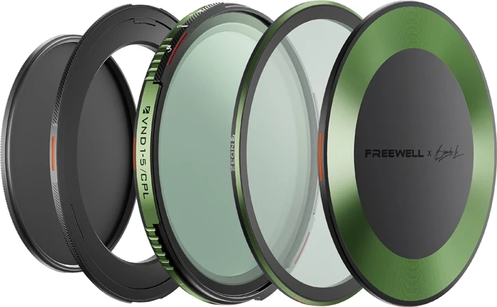 Freewell Brandon Li Basic Kit set magnetic de filtre VND/CPL 72 mm