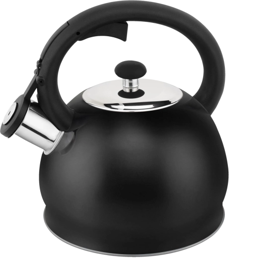 Ceainic din oțel inoxidabil 1,8 l, negru mat