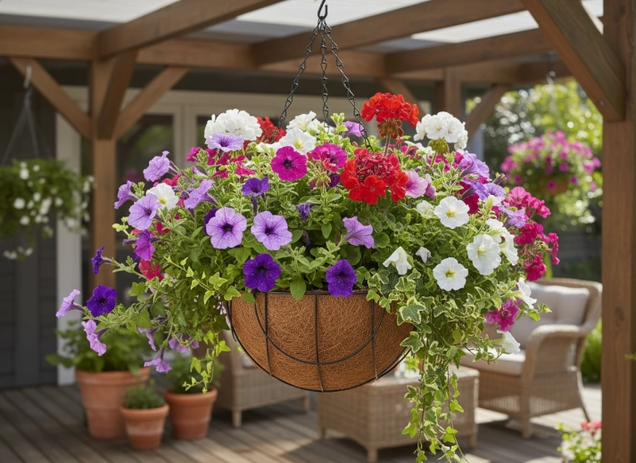 Aspect decorativ pentru balcon și terasă