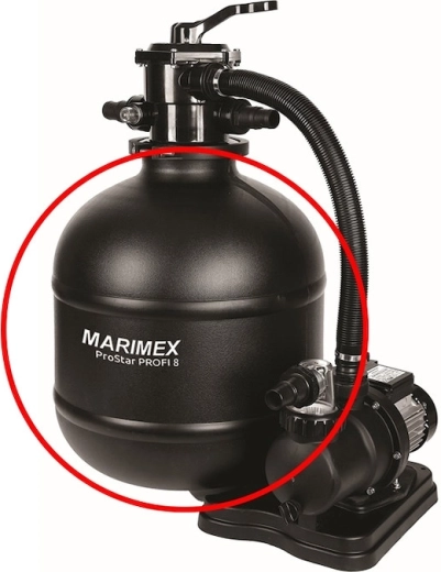 Recipient pentru filtru cu nisip ProStar Profi 8